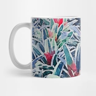 bromeliads pattern Mug